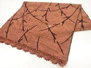 枝模様ショール